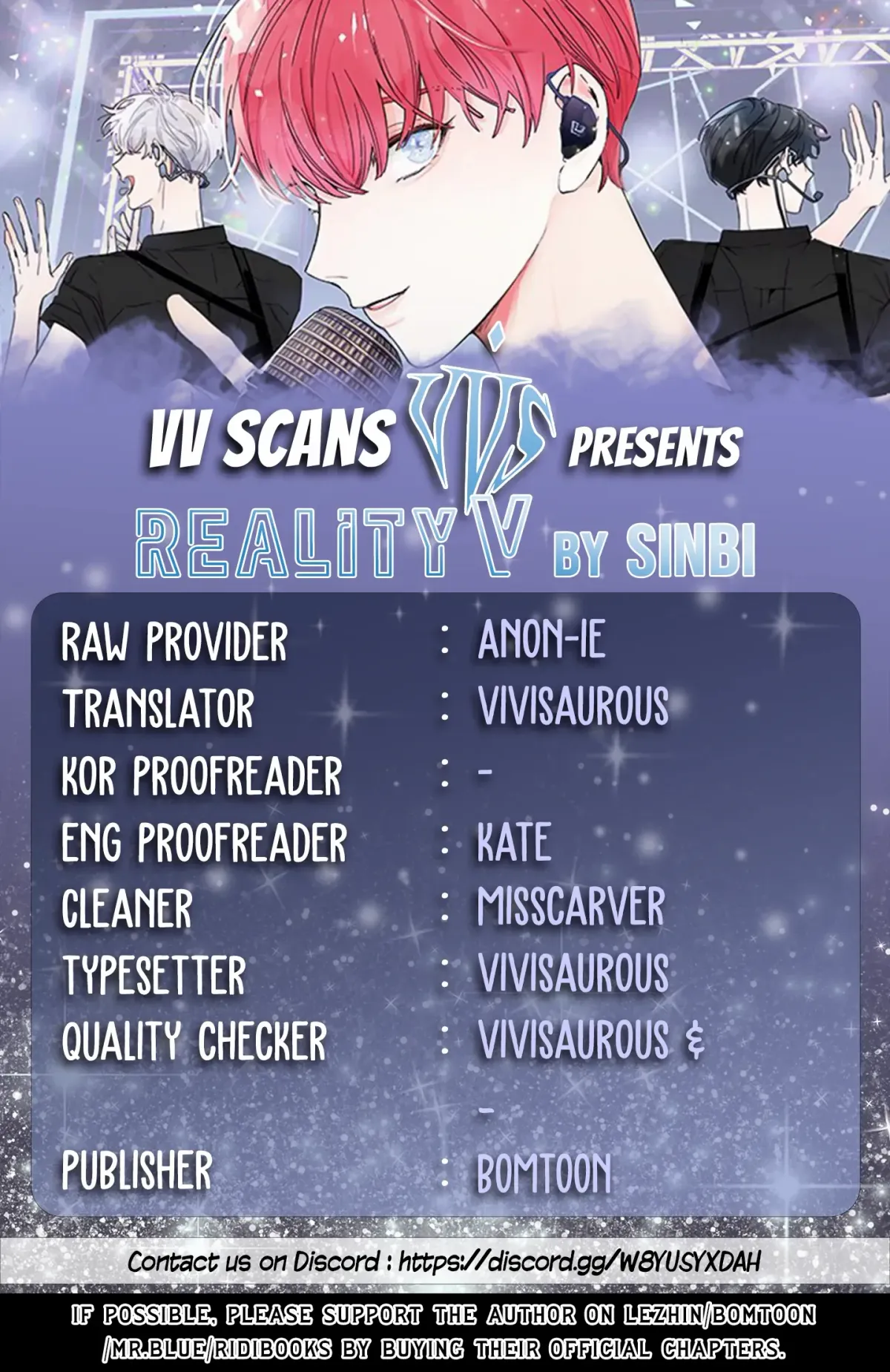 Reality V Chapter 36 page 1 - 