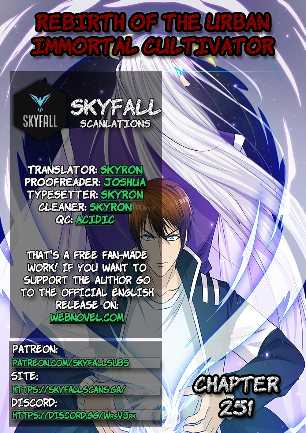 Rebirth of the Urban Immortal Cultivator Chapter 251 page 1 - 