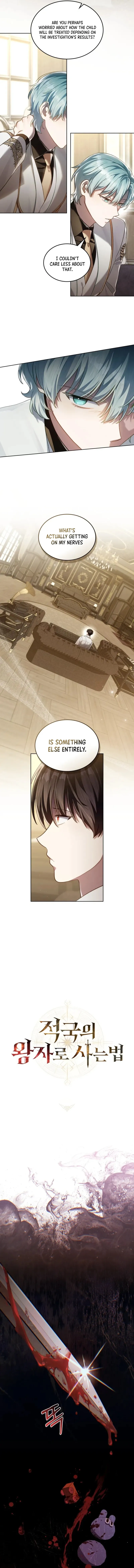 Reborn as the Enemy Prince Chapter 122.1 page 3 - 