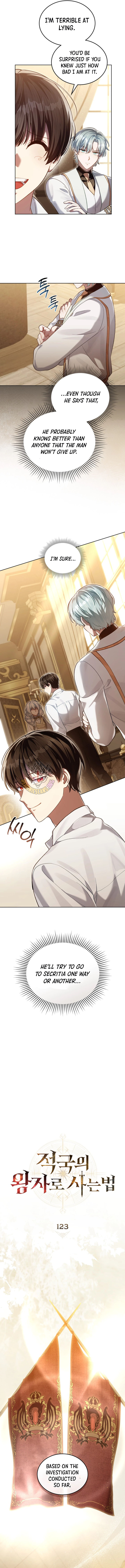 Reborn as the Enemy Prince Chapter 123 page 5 - 