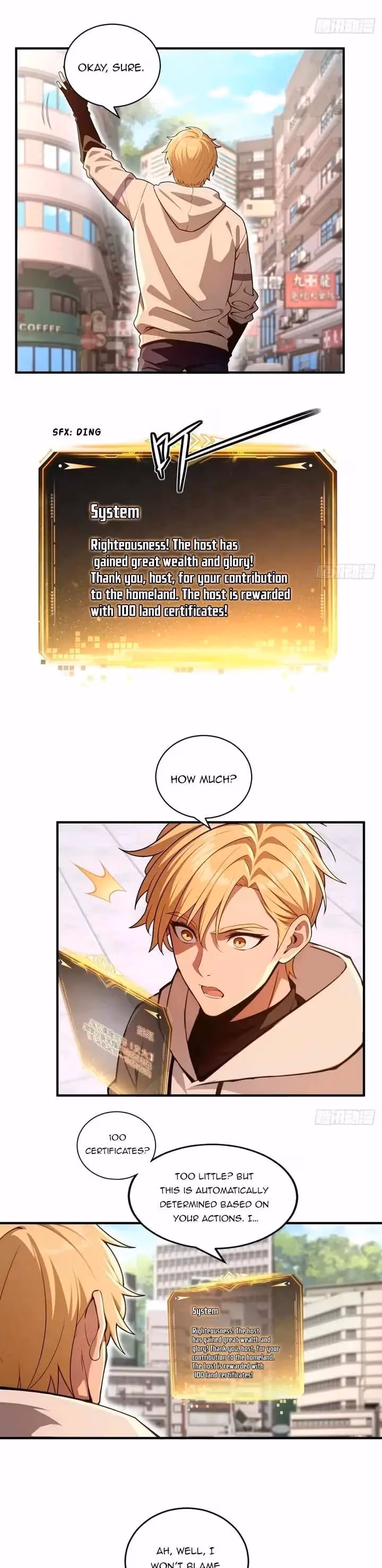 Reckless Riches: The Divine System Chapter 17 page 11 - 