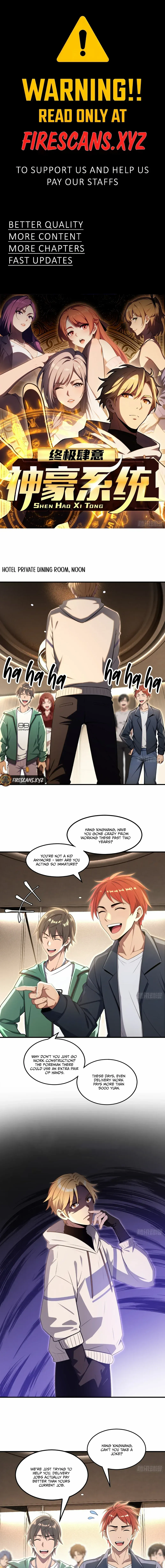 Reckless Riches: The Divine System Chapter 32 page 1 - 