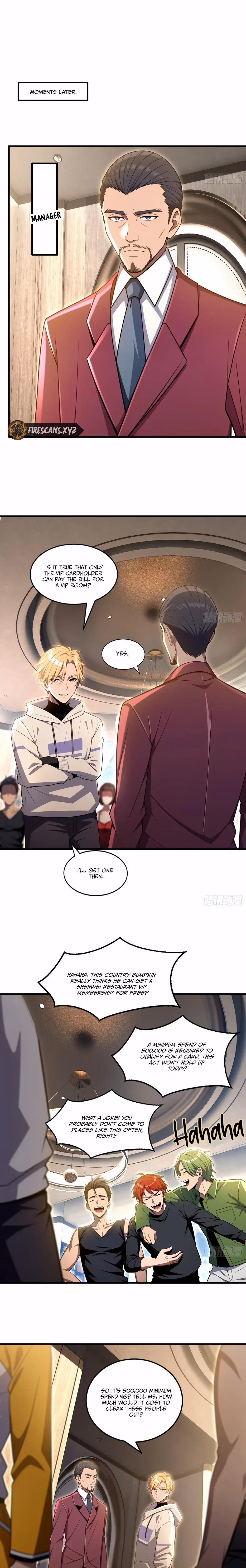 Reckless Riches: The Divine System Chapter 32 page 6 - 