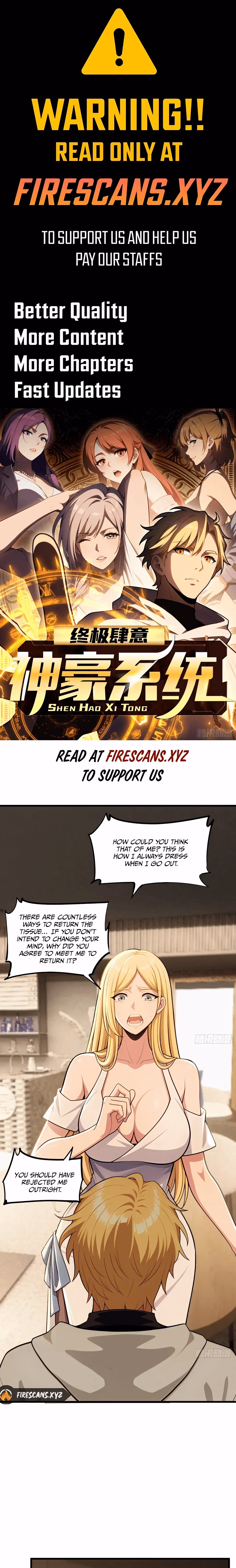 Reckless Riches: The Divine System Chapter 43 page 1 - 