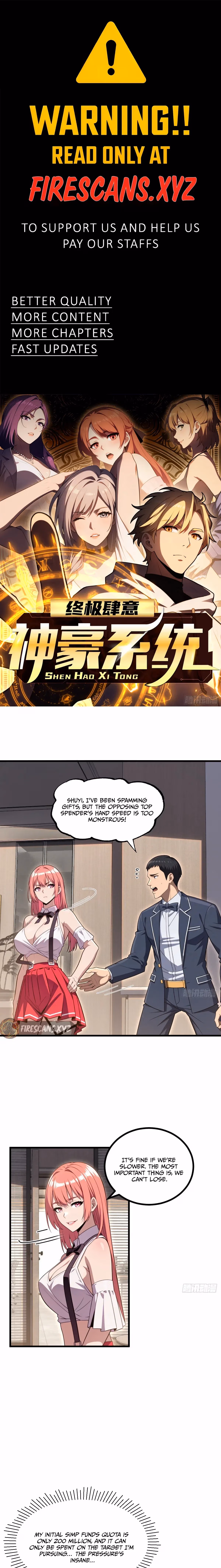 Reckless Riches: The Divine System Chapter 59 page 1 - 