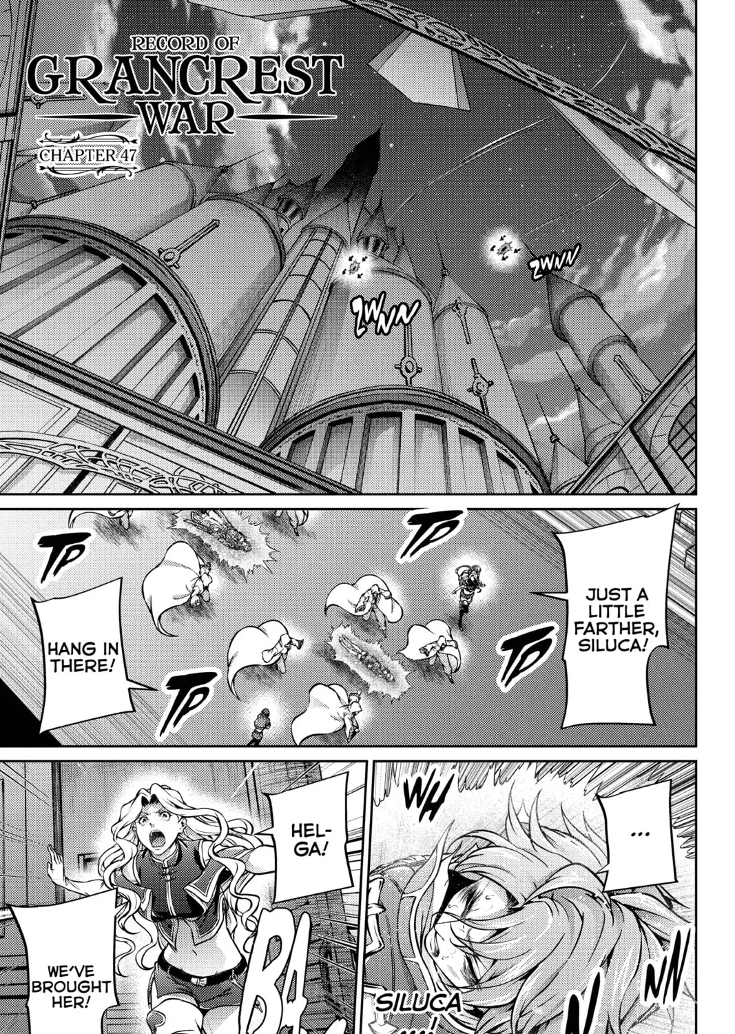 Record of Grancrest War Chapter 47 page 1 - 
