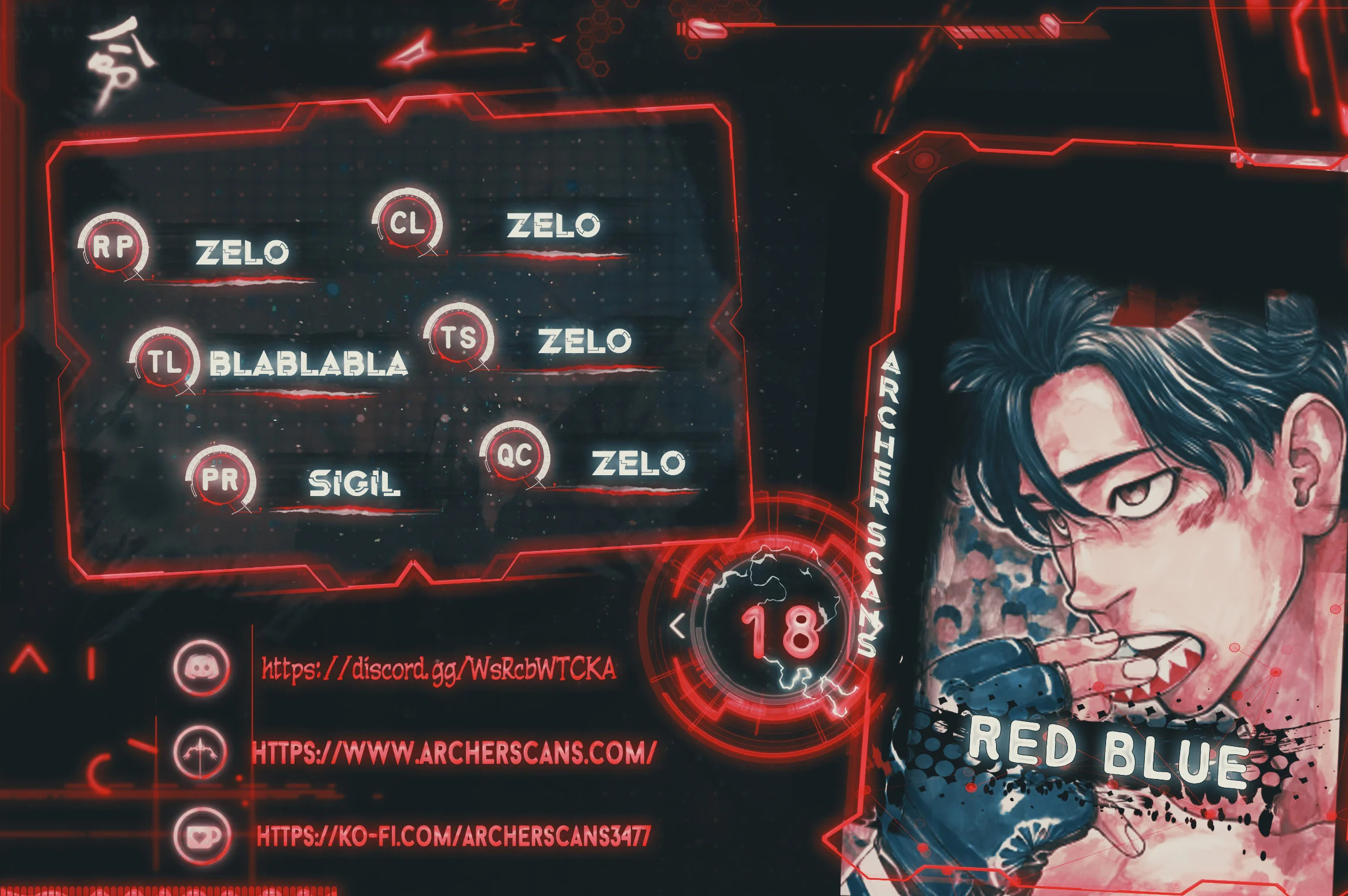 Red Blue Chapter 18 page 1 - 