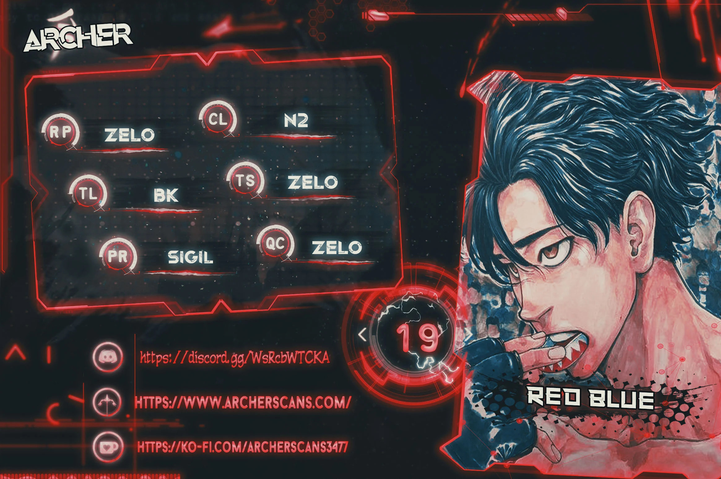 Red Blue Chapter 19 page 1 - 