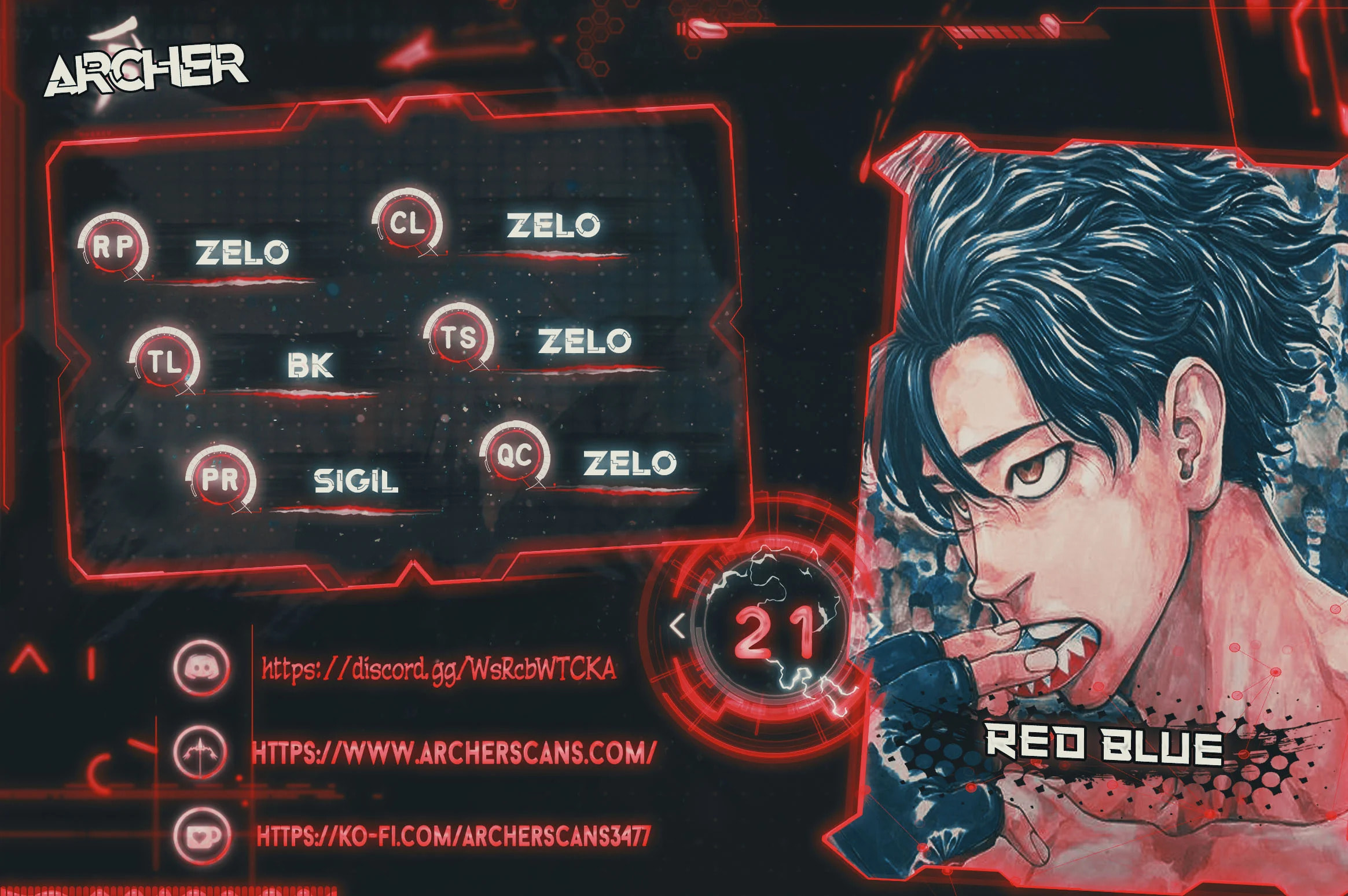 Red Blue Chapter 21 page 1 - 