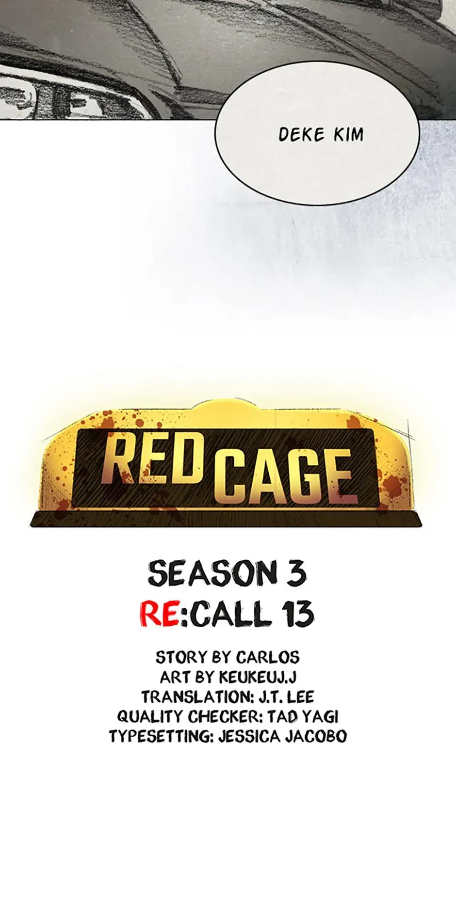 Red Cage Chapter 101 page 17 - 