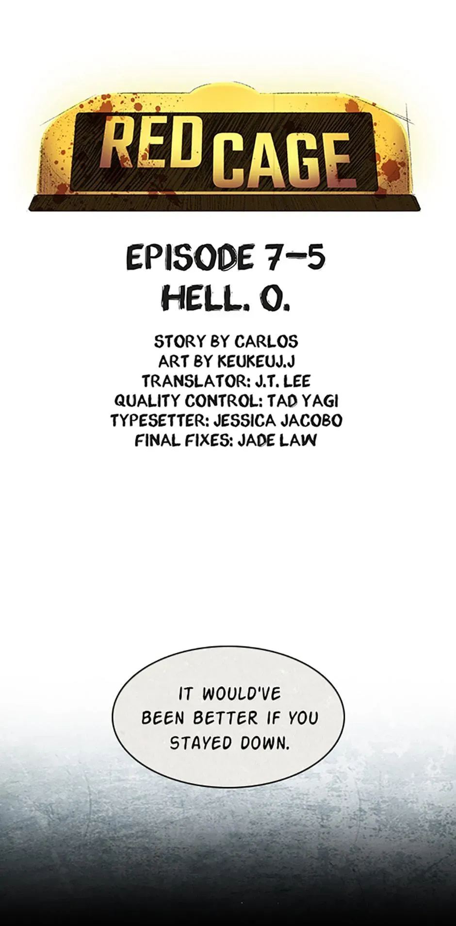 Red Cage Chapter 41 page 6 - 