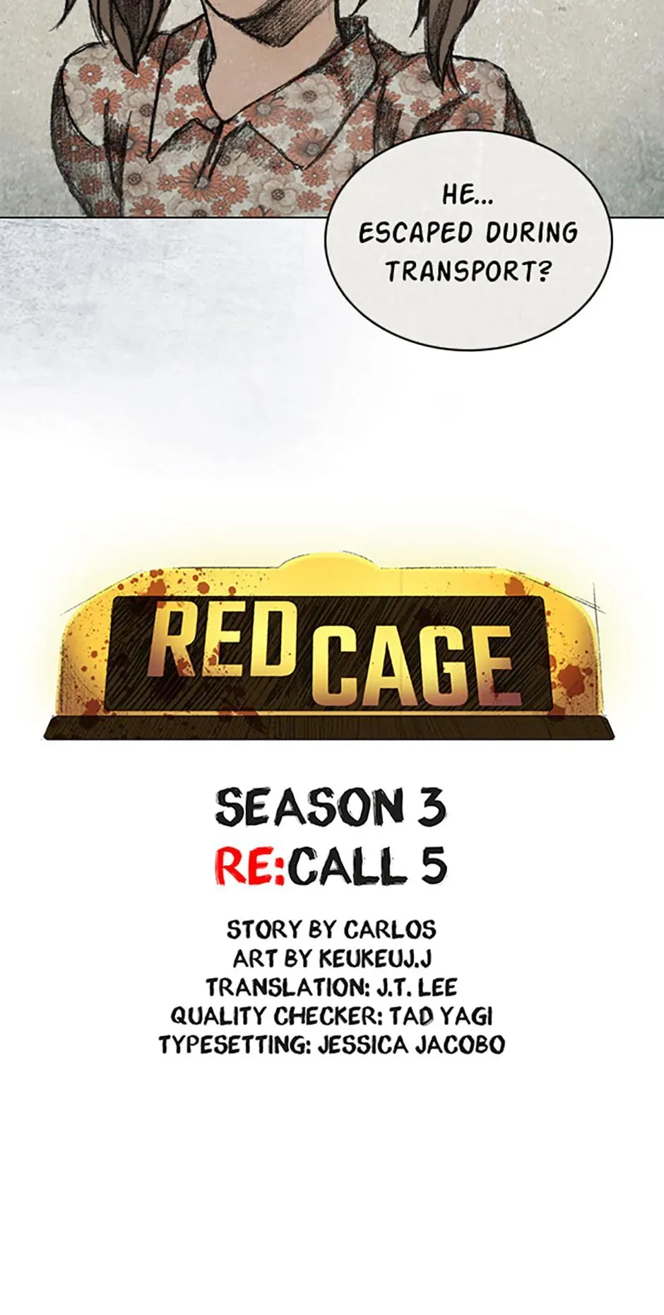 Red Cage Chapter 93 page 10 - 