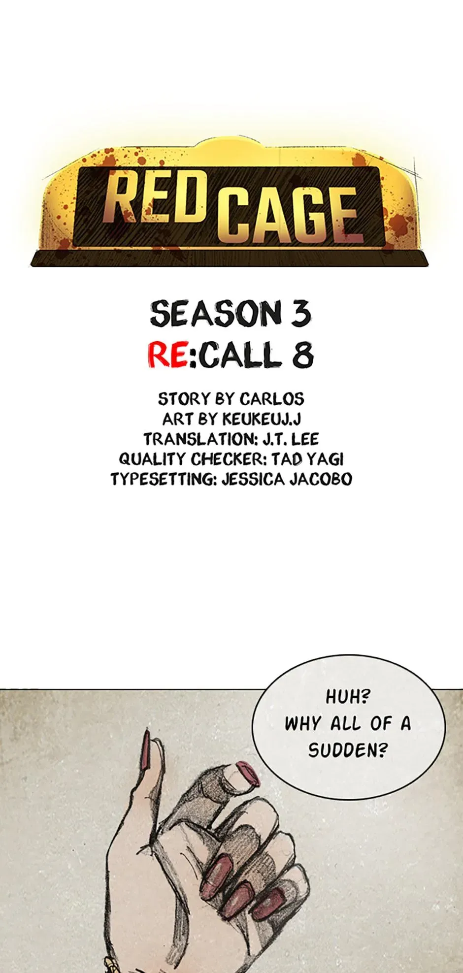 Red Cage Chapter 96 page 10 - 