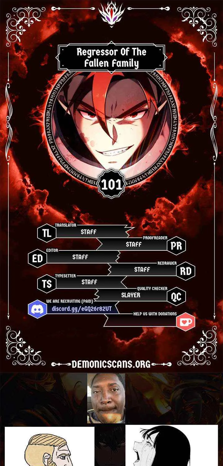 Regressor of the Fallen family Chapter 101 page 2 - 