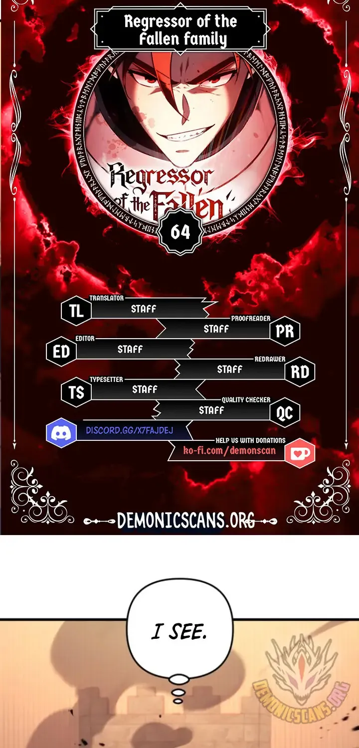 Regressor of the Fallen family Chapter 64 page 8 - 