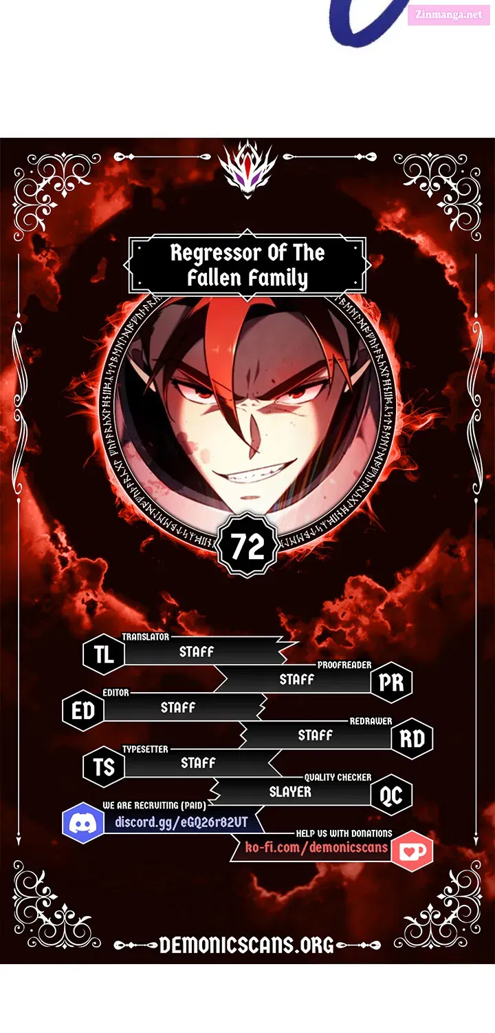 Regressor of the Fallen family Chapter 72.1 page 5 - 
