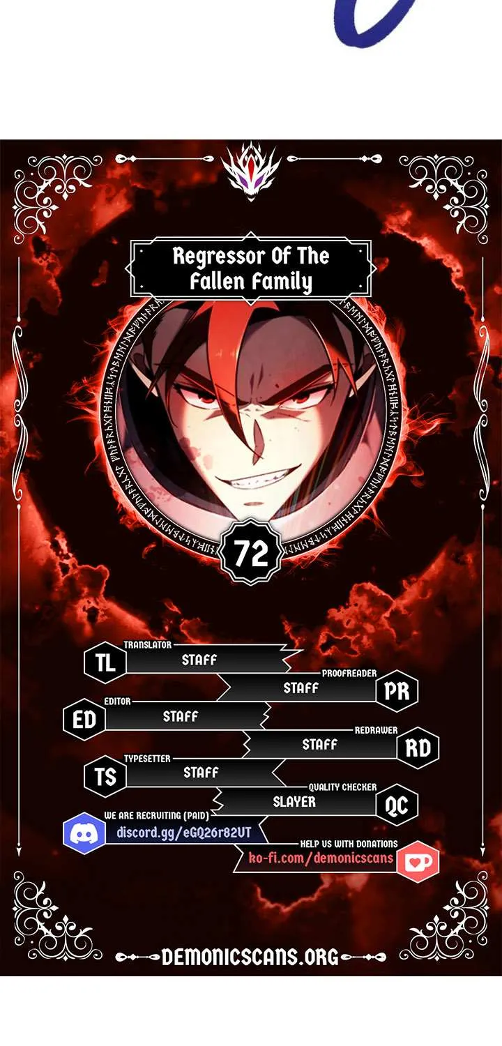 Regressor of the Fallen family Chapter 72 page 6 - 