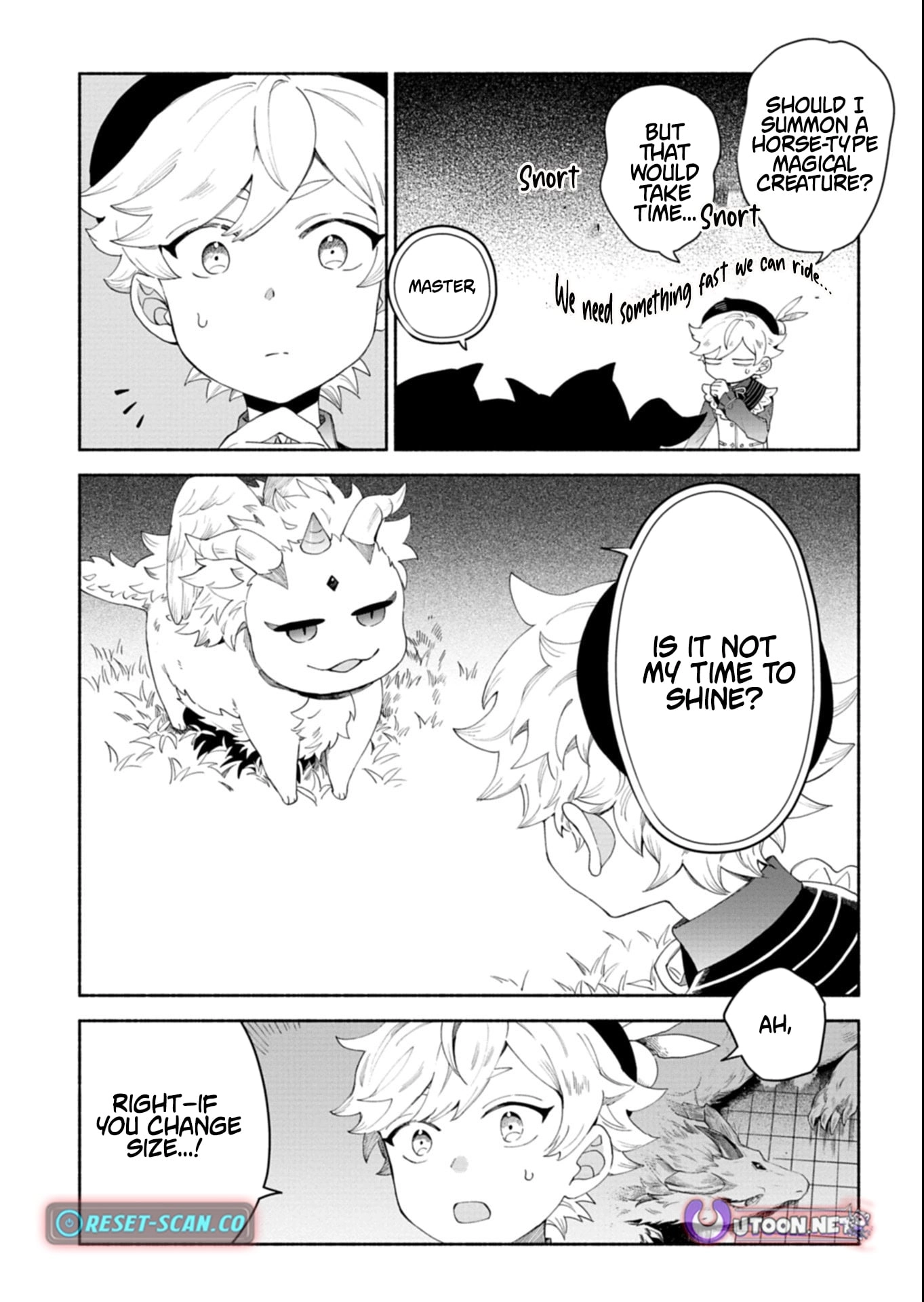 Reincarnated as a Prince with Summon Magic Chapter 12.2 page 4 - 