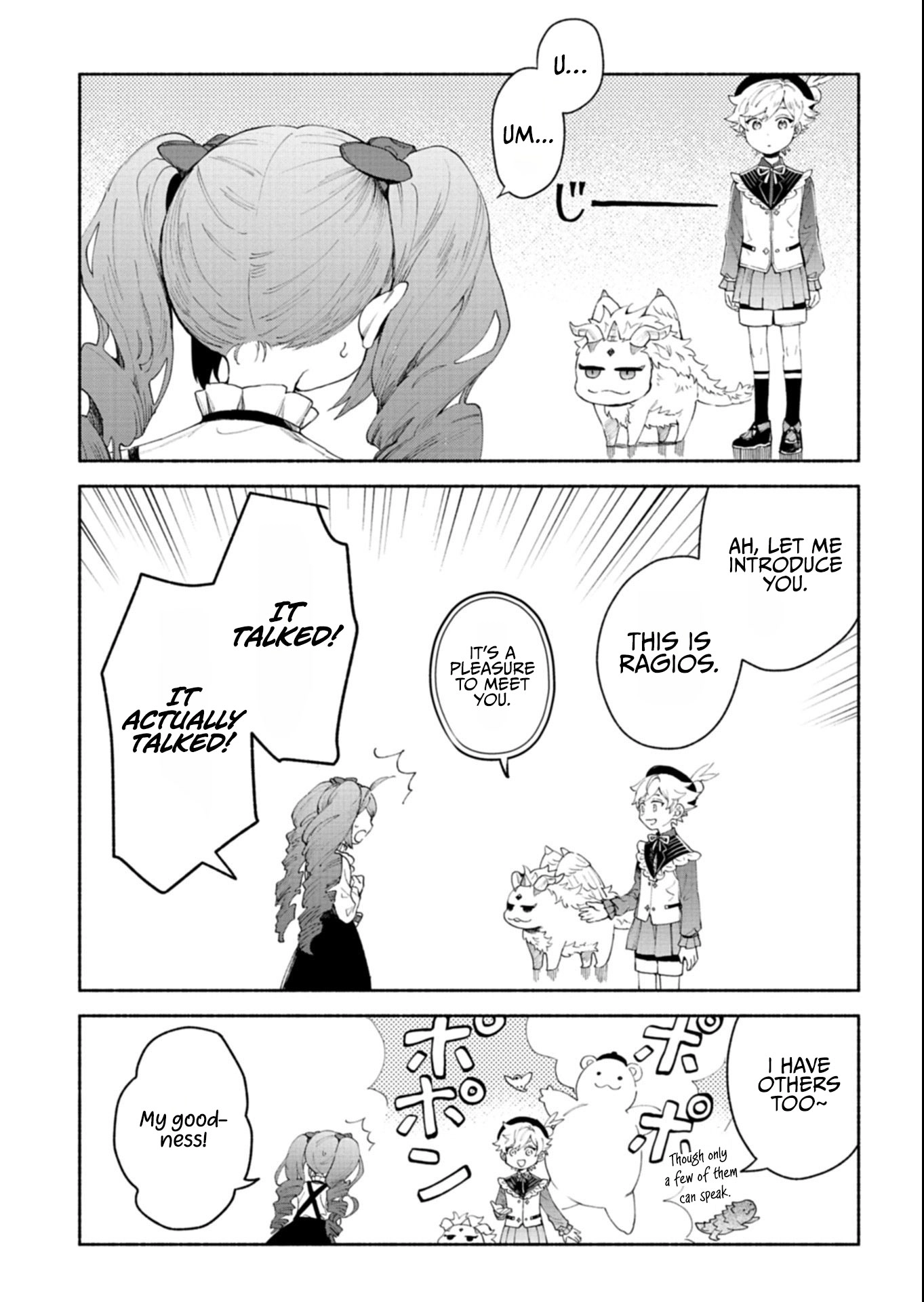 Reincarnated as a Prince with Summon Magic Chapter 13.1 page 6 - 