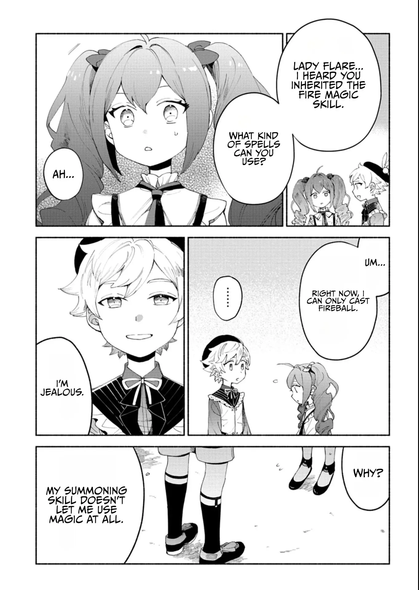 Reincarnated as a Prince with Summon Magic Chapter 13.1 page 10 - 