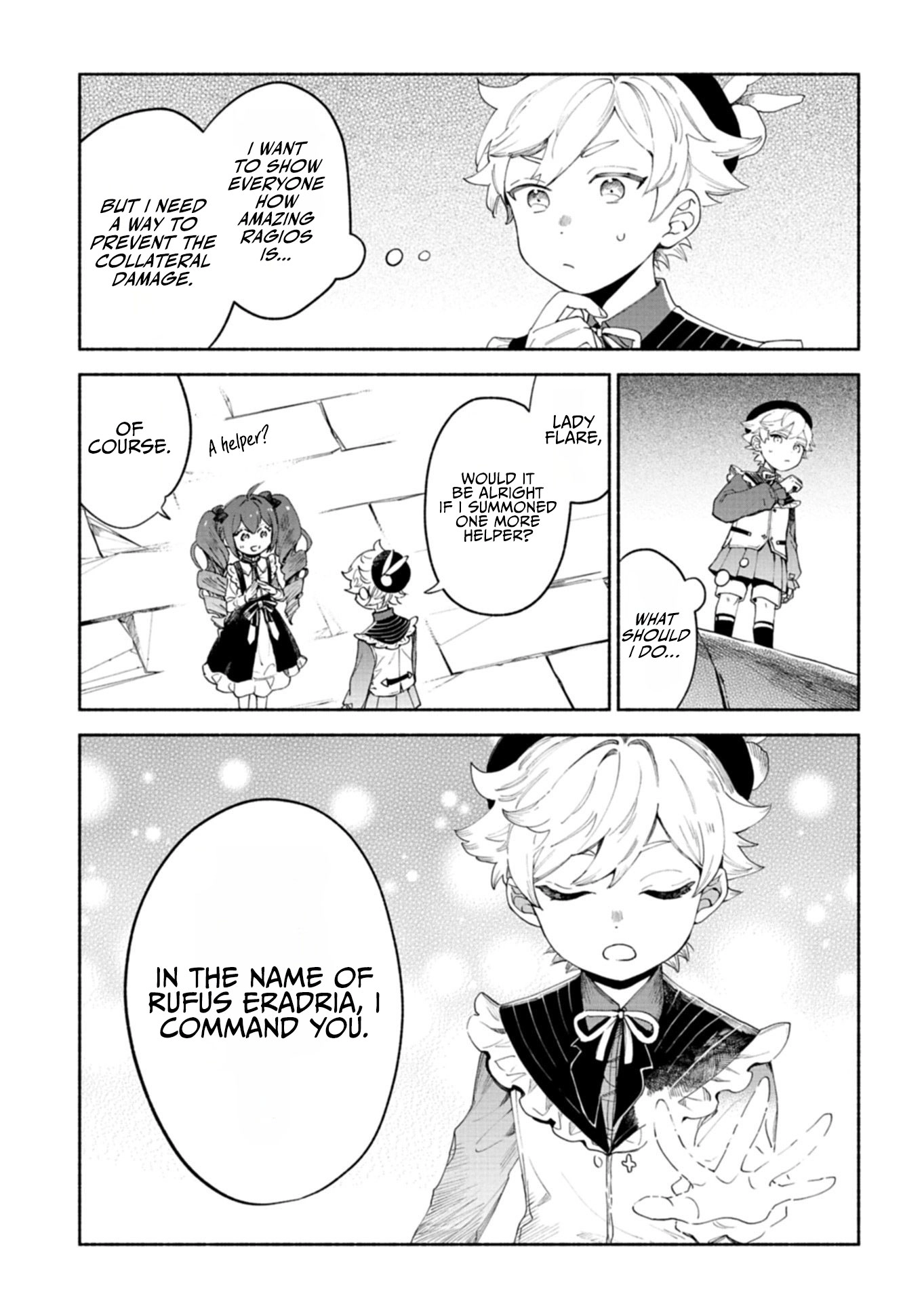 Reincarnated as a Prince with Summon Magic Chapter 13.2 page 4 - 