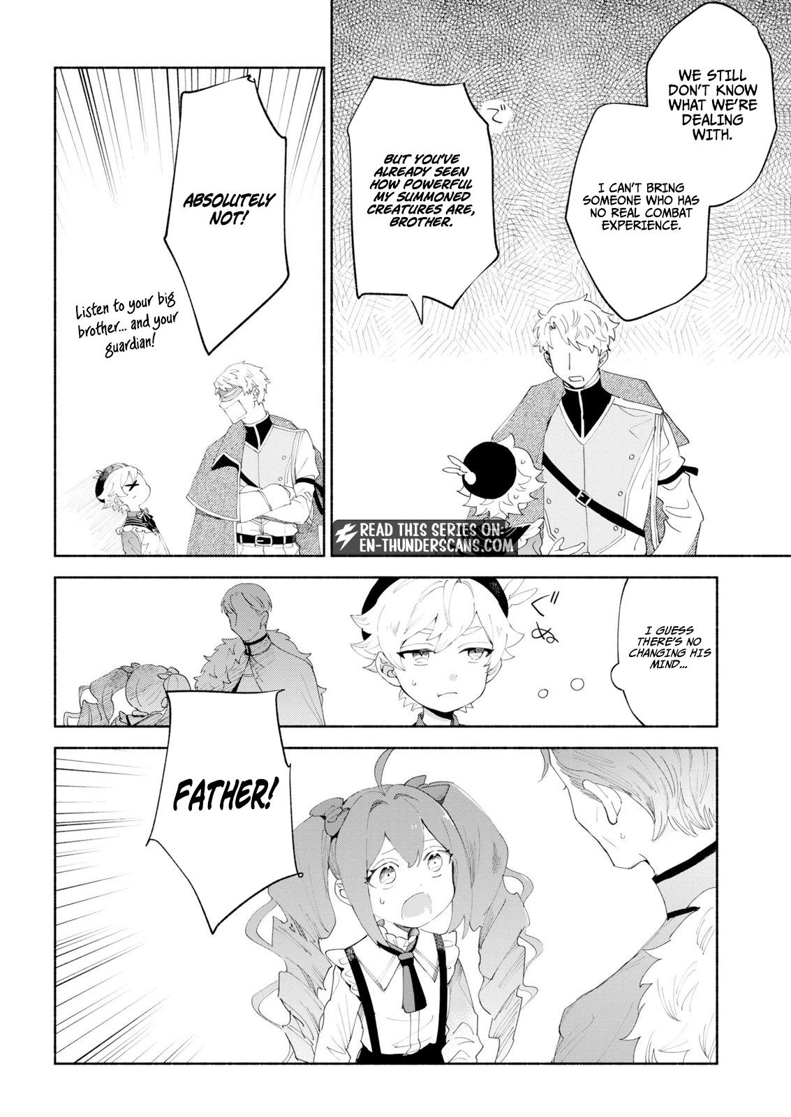 Reincarnated as a Prince with Summon Magic Chapter 14.1 page 4 - 