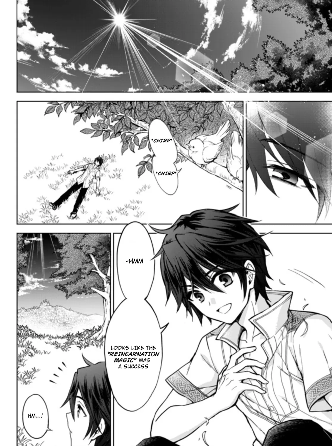 Reincarnated • The Overpowered Mage Starts a New Life ~Breezing through a World 1000 Years into the Future as the Strongest Mage~ Chapter 1.1 page 12 - 