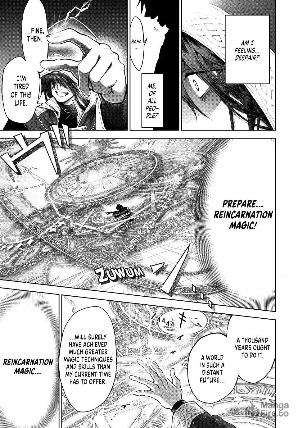 Reincarnated • The Overpowered Mage Starts a New Life ~Breezing through a World 1000 Years into the Future as the Strongest Mage~ Chapter 1 page 3 - 