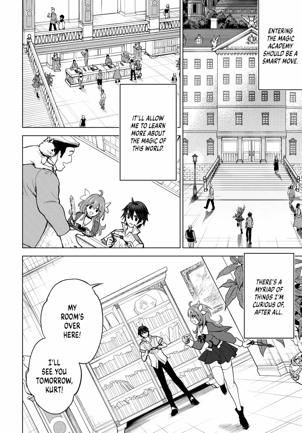 Reincarnated • The Overpowered Mage Starts a New Life ~Breezing through a World 1000 Years into the Future as the Strongest Mage~ Chapter 1 page 43 - 