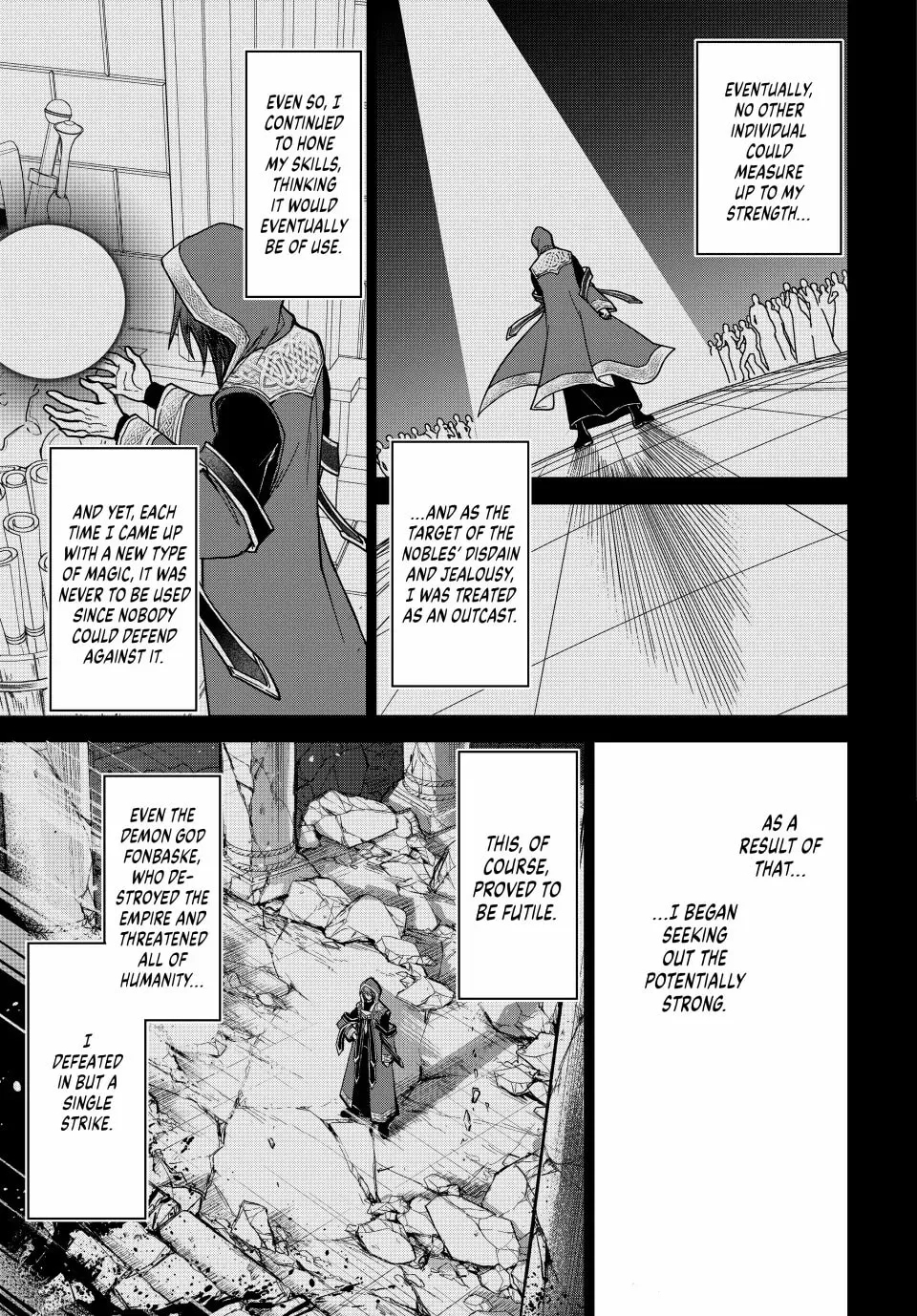 Reincarnated • The Overpowered Mage Starts a New Life ~Breezing through a World 1000 Years into the Future as the Strongest Mage~ Chapter 1 page 8 - 