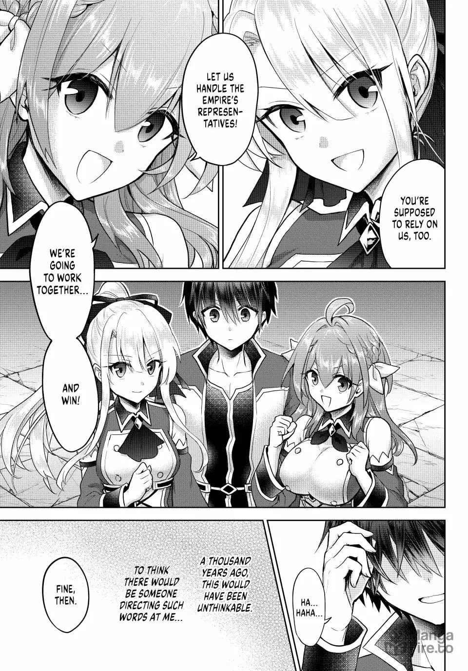 Reincarnated • The Overpowered Mage Starts a New Life ~Breezing through a World 1000 Years into the Future as the Strongest Mage~ Chapter 11 page 21 - 