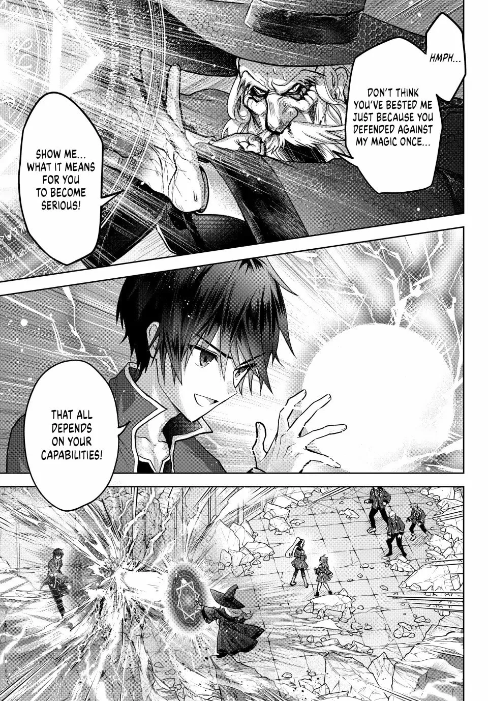 Reincarnated • The Overpowered Mage Starts a New Life ~Breezing through a World 1000 Years into the Future as the Strongest Mage~ Chapter 12 page 1 - 