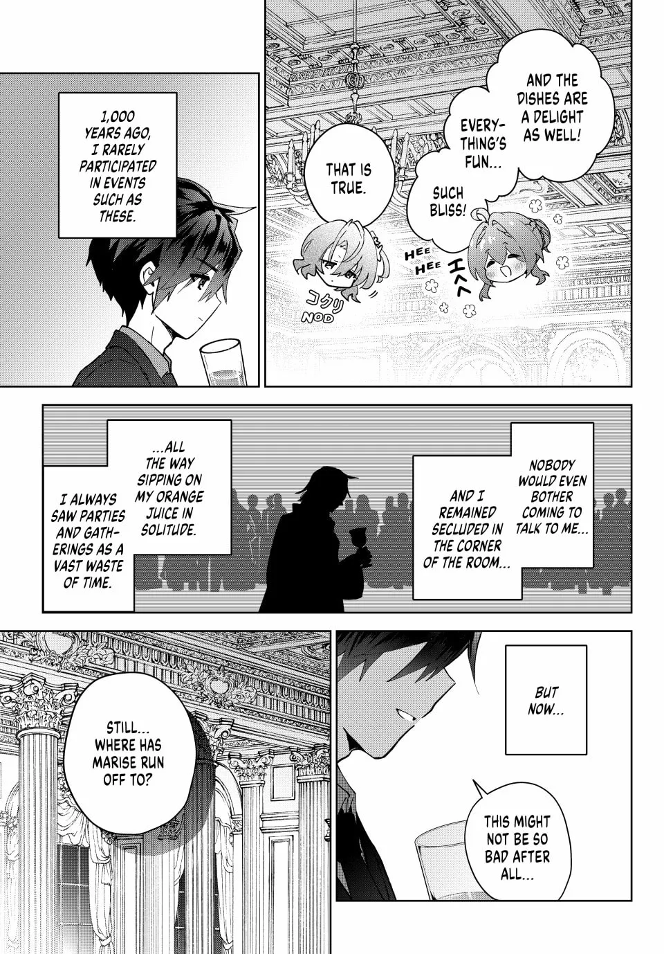 Reincarnated • The Overpowered Mage Starts a New Life ~Breezing through a World 1000 Years into the Future as the Strongest Mage~ Chapter 25 page 17 - 
