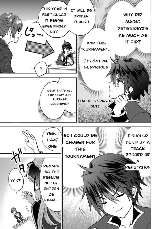 Reincarnated • The Overpowered Mage Starts a New Life ~Breezing through a World 1000 Years into the Future as the Strongest Mage~ Chapter 3.2 page 6 - 