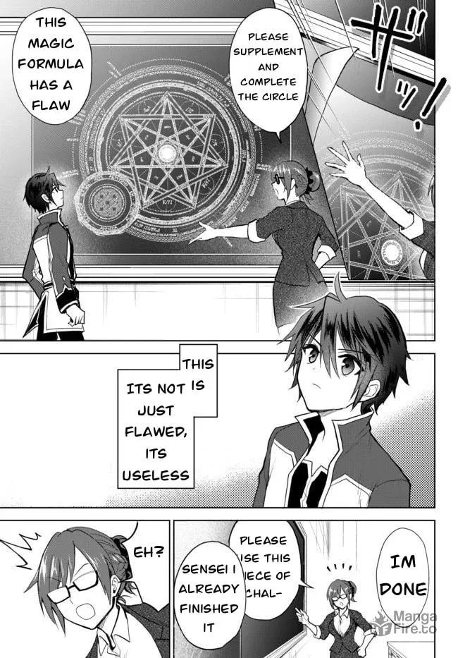 Reincarnated • The Overpowered Mage Starts a New Life ~Breezing through a World 1000 Years into the Future as the Strongest Mage~ Chapter 3.2 page 8 - 