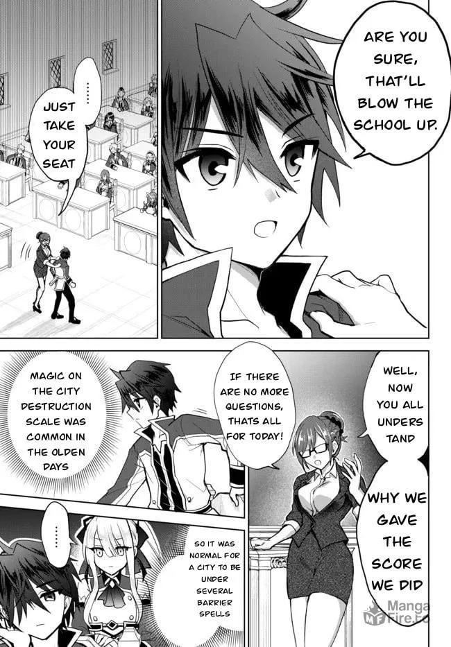 Reincarnated • The Overpowered Mage Starts a New Life ~Breezing through a World 1000 Years into the Future as the Strongest Mage~ Chapter 3.3 page 12 - 