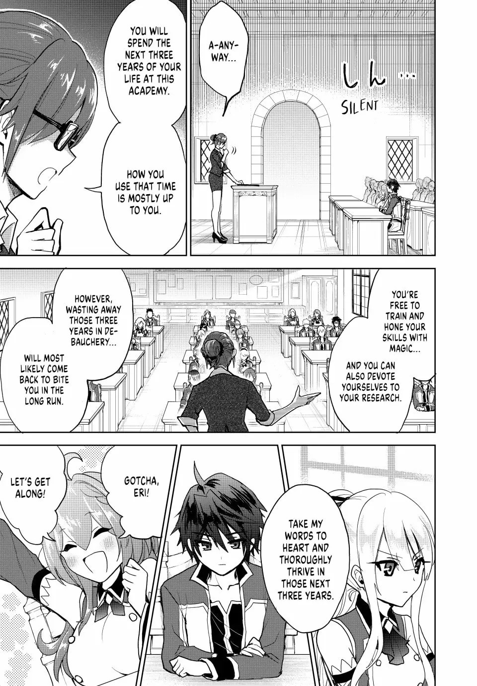 Reincarnated • The Overpowered Mage Starts a New Life ~Breezing through a World 1000 Years into the Future as the Strongest Mage~ Chapter 3 page 11 - 