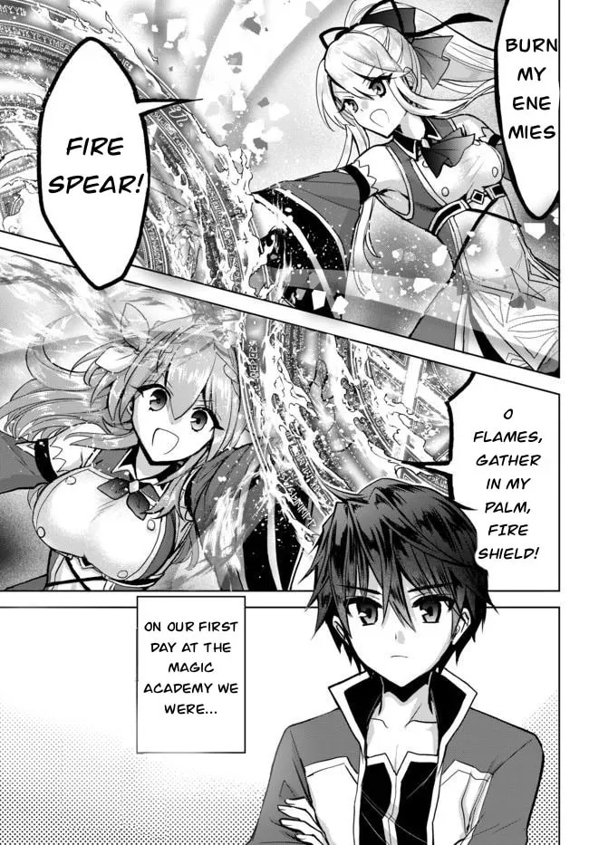 Reincarnated • The Overpowered Mage Starts a New Life ~Breezing through a World 1000 Years into the Future as the Strongest Mage~ Chapter 4.1 page 3 - 