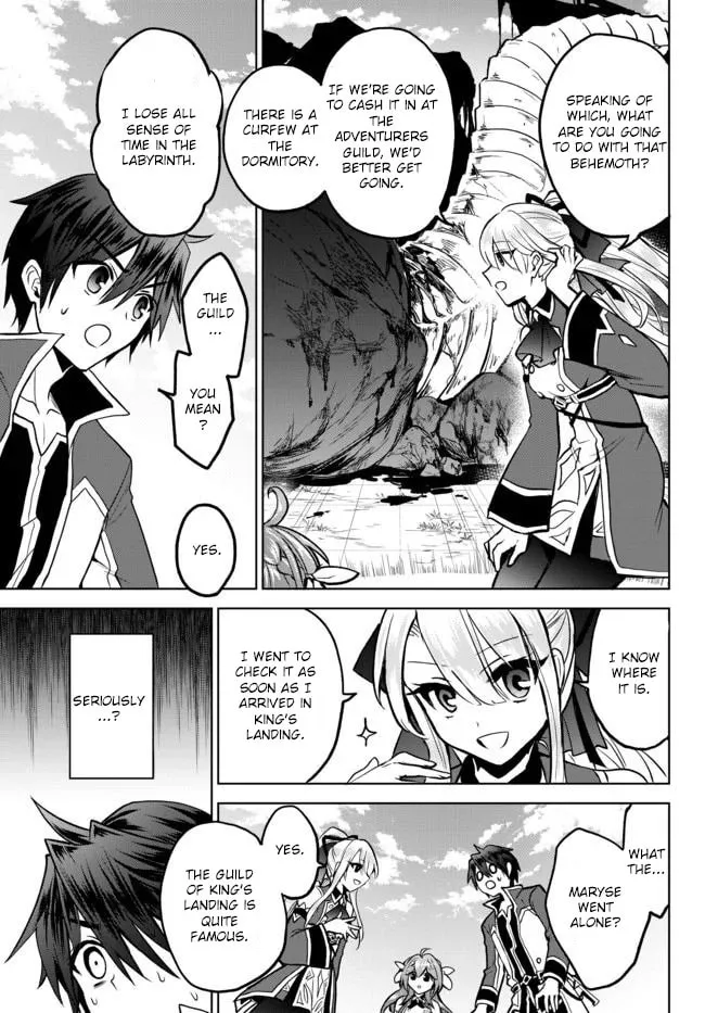 Reincarnated • The Overpowered Mage Starts a New Life ~Breezing through a World 1000 Years into the Future as the Strongest Mage~ Chapter 5.2 page 4 - 