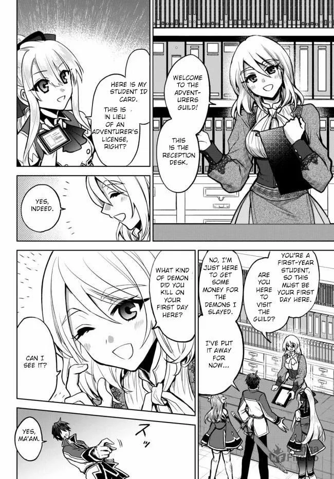Reincarnated • The Overpowered Mage Starts a New Life ~Breezing through a World 1000 Years into the Future as the Strongest Mage~ Chapter 5.2 page 9 - 