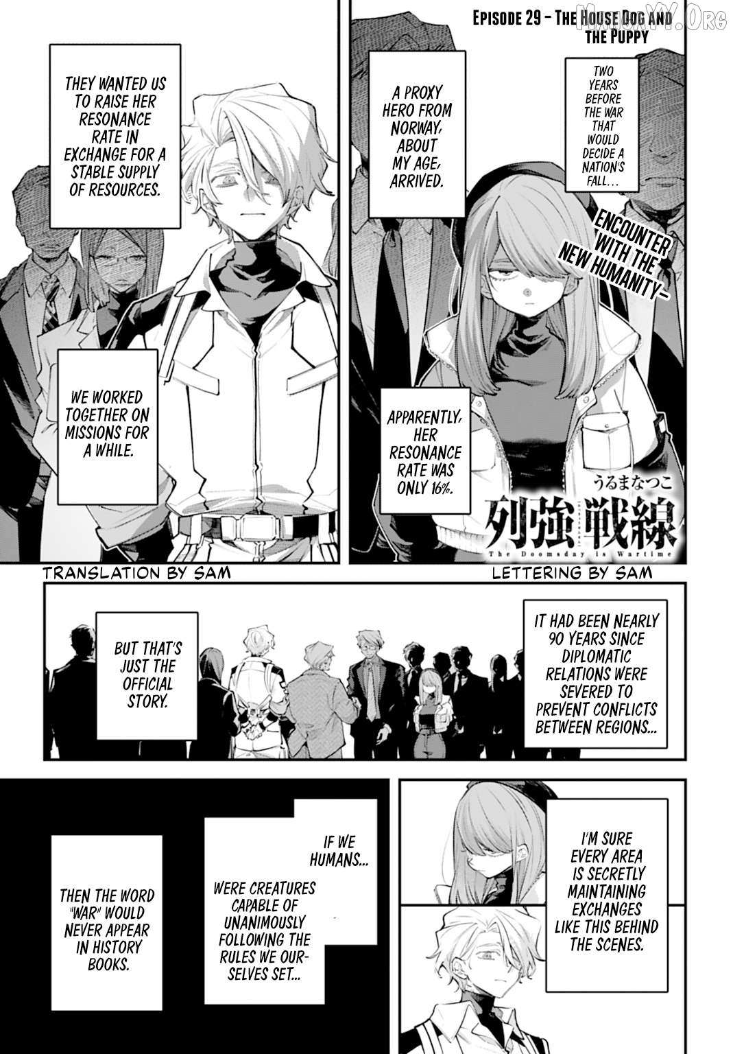 Rekkyou Sensen Chapter 29 page 1 - 