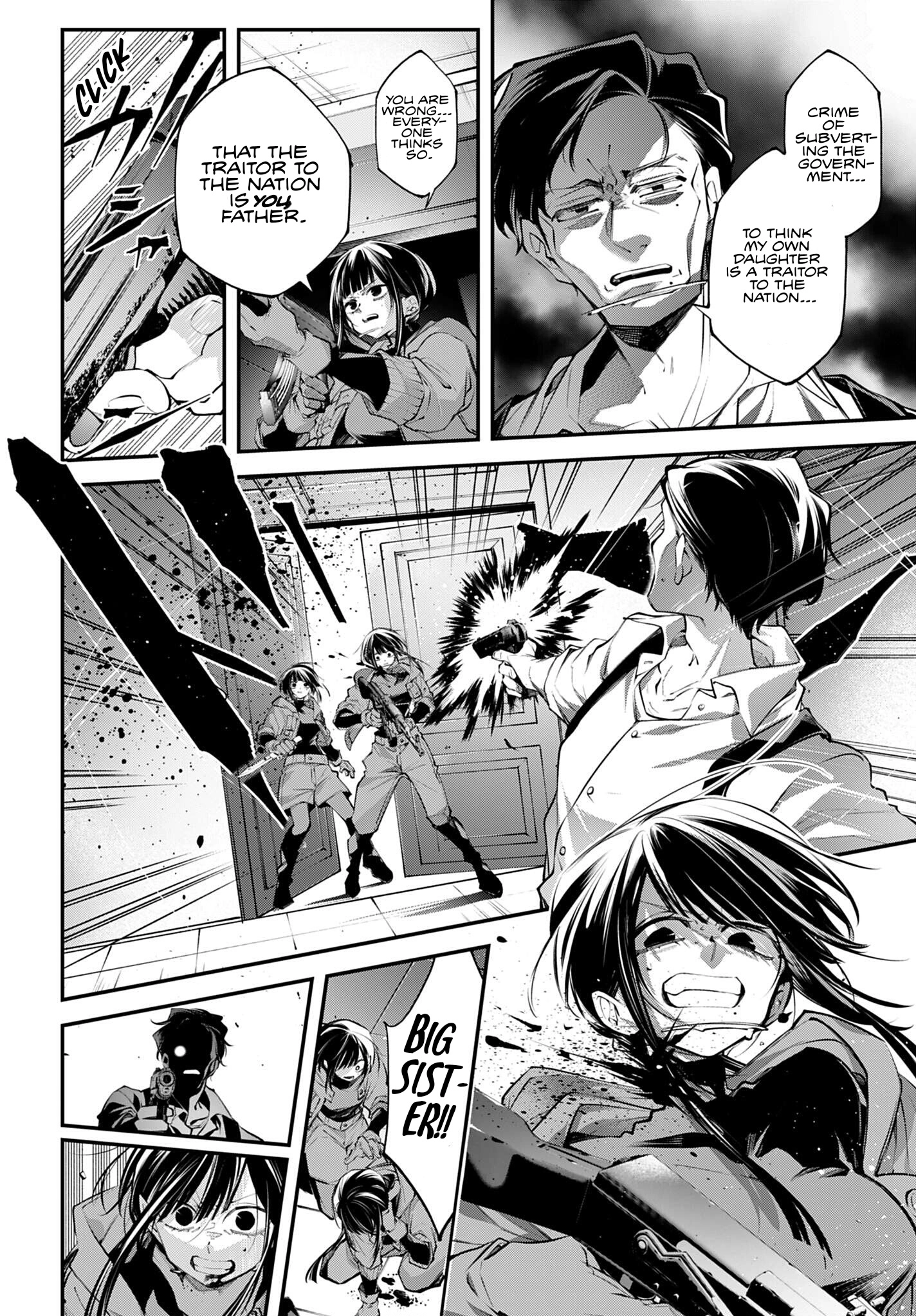 Rekkyou Sensen Chapter 34 page 14 - 