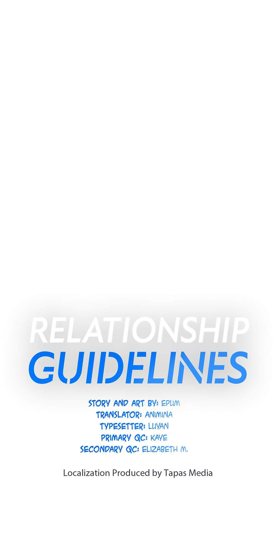 Relationship Guidelines Chapter 72 page 88 - 