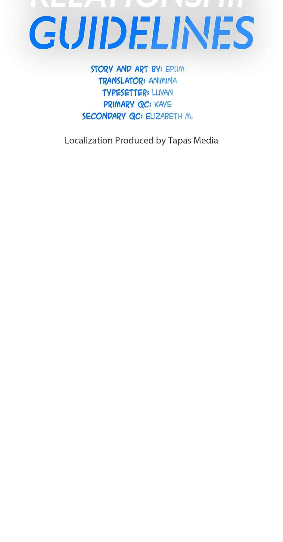 Relationship Guidelines Chapter 74 page 19 - 