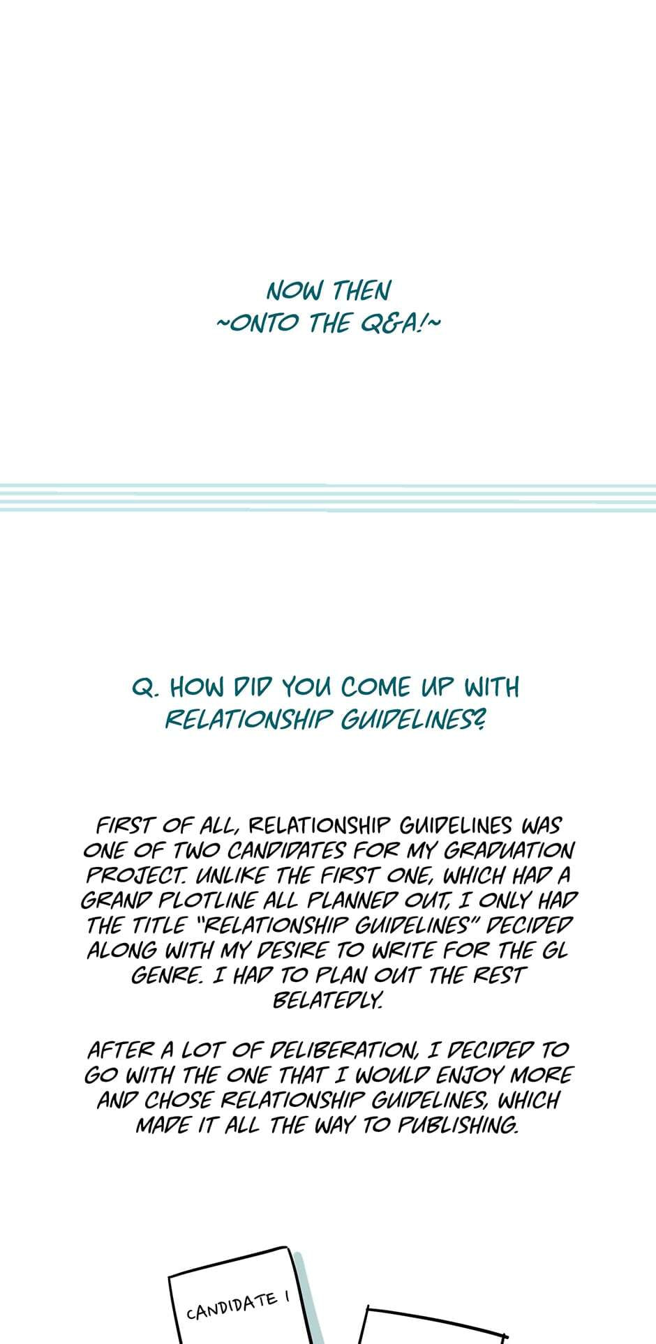 Relationship Guidelines Chapter 82 page 78 - 