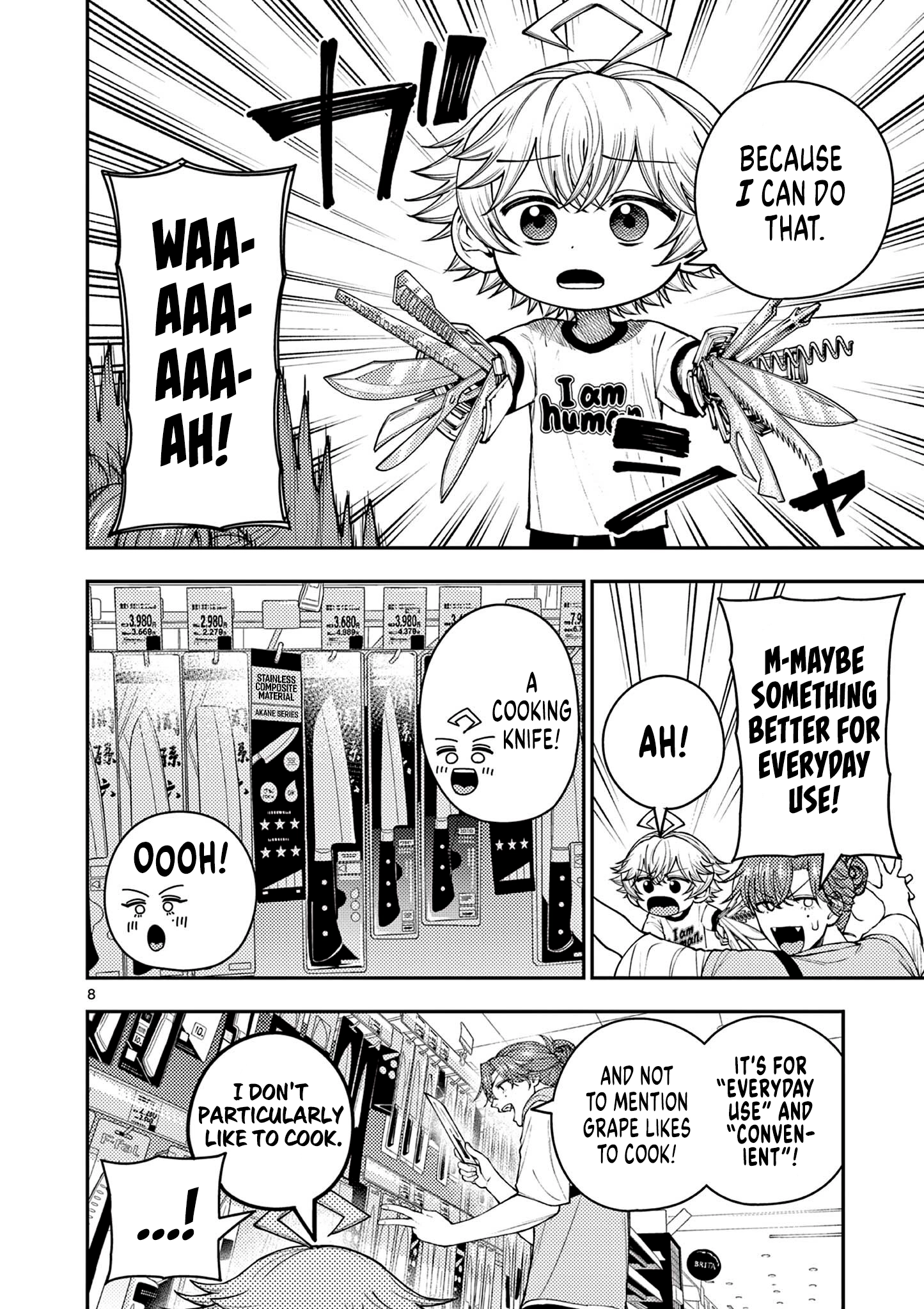 Renchi to Kudamono Chapter 8 page 8 - 