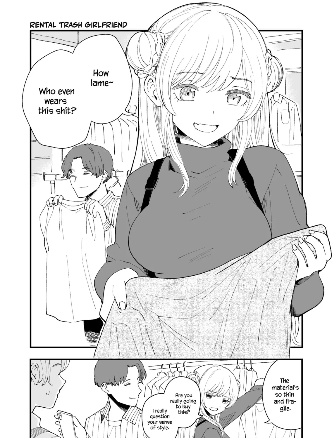 Rental Trash Girlfriend Chapter 1 page 1 - 