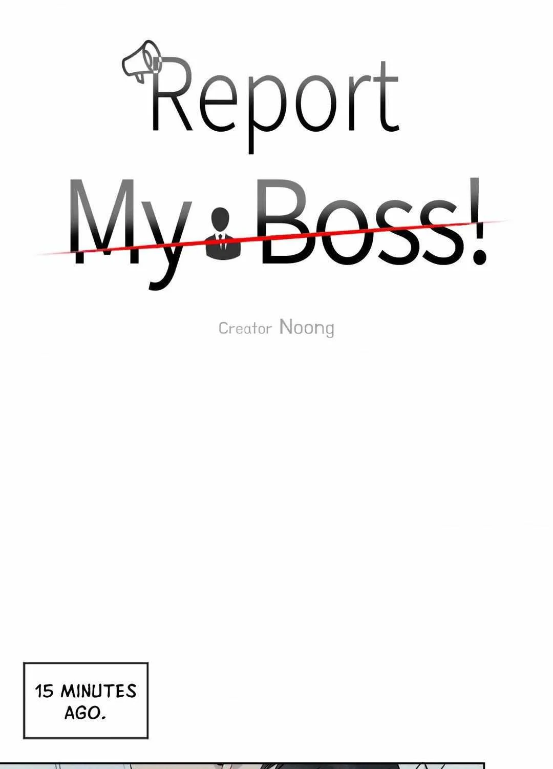 Report My Boss Chapter 35 page 8 - 