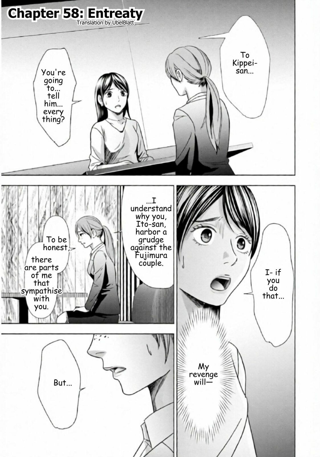 Repurika Moto Tsuma no Fukushū Chapter 58 page 1 - 
