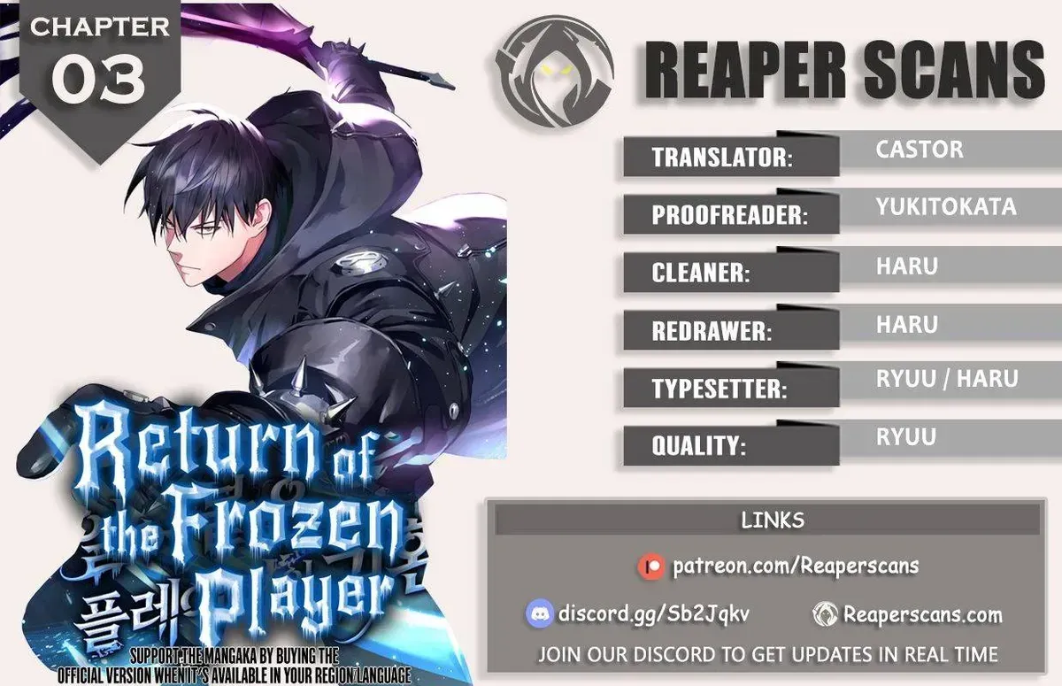 Return Of The Frozen Player Chapter 3.2 page 1 - 